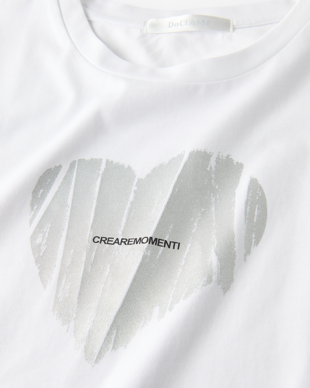 メタリックデザインTシャツ 詳細画像 シルバー 2